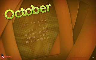 october 2010 calendar wallpaper