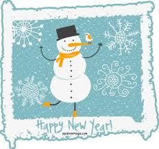 New Year Snowman Wallpapers