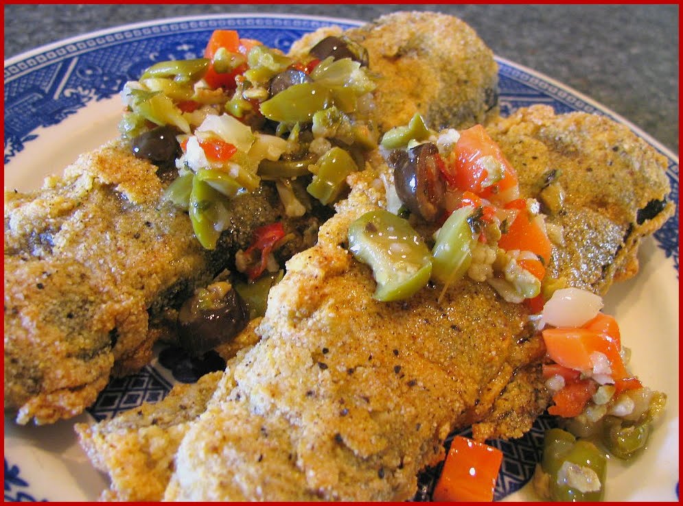 Fat Johnny's Front Porch KawCajun Trout ala Fat Johnny