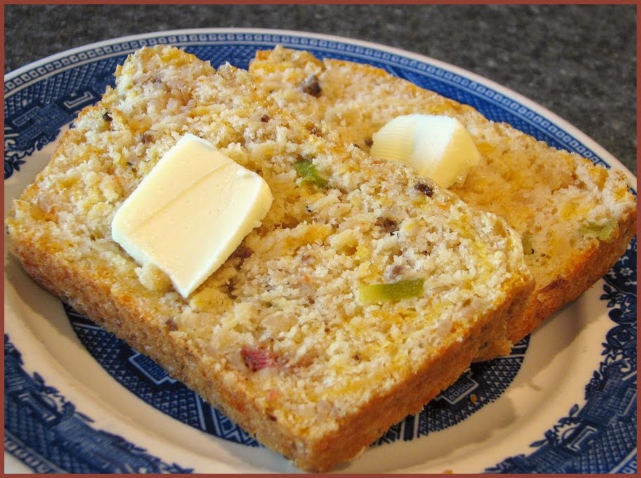 Fat Johnny's Front Porch Cheesy Dirty Rice Beer Bread