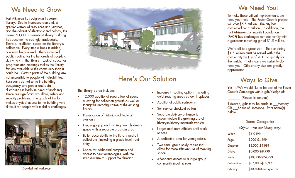 Retiring Guy's Digest Groundbreaking at the Dwight Foster Public