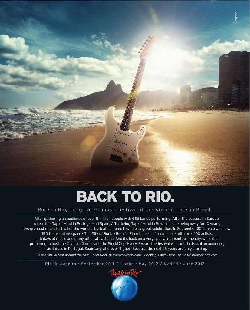 Rio музыка. Rock in Rio 2011.