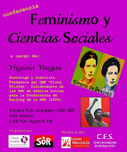 CONFERENCIA DE GINA VARGAS: FEMINISMO Y CIENCIAS SOCIALES