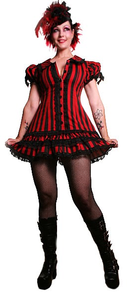 Darker Fashions: Cabaret Goth: 'Judy Cutie' Dress by Hilary's Vanity at ...
