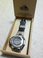 父から貰った腕時計CASIO PRO TREK PRT 1400の巻。
