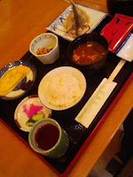 第２の宿泊先、名古屋のホテルで和食の朝食の巻。