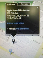 アップルのサイトにある販売店検索地図に惚れた。