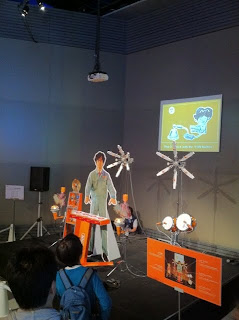 日本科学未来館常設展示のメディアラボ
