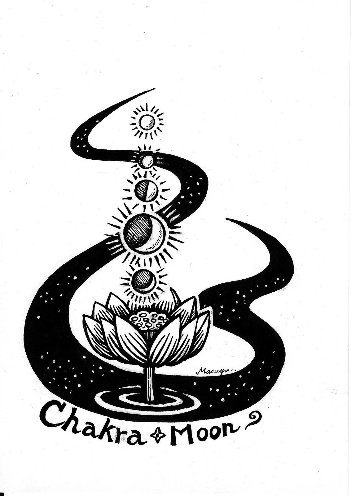Chakra-moonのシンボルマーク