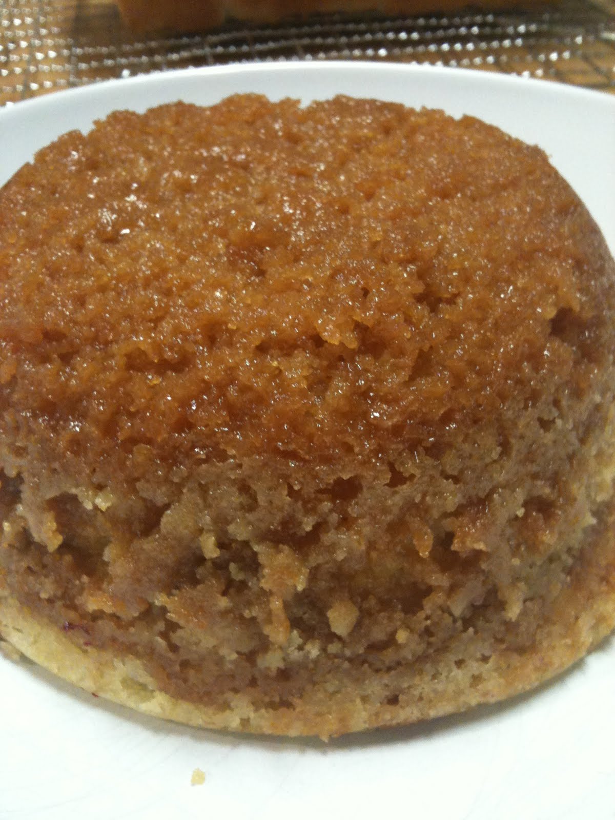 Tracy Cooks in Austin: Steamed Syrup Pudding, Oh yes baby!