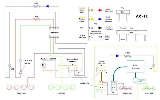 My Model Railroad: June 2, 2010 Cab Forward DCC Wiring Diagrams