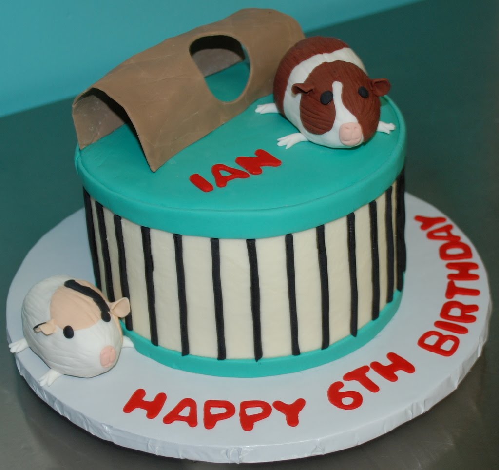 The Bakery Next Door Guinea Pig Birthday Cake