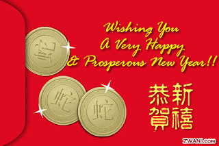 Chinese New Year Cards: Chinese New Year Blessings