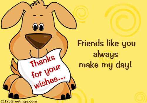Funny Thank You Friendship Cards Friends Thankful Wishes