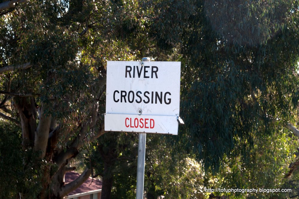 Tofu Photography: River crossing closed