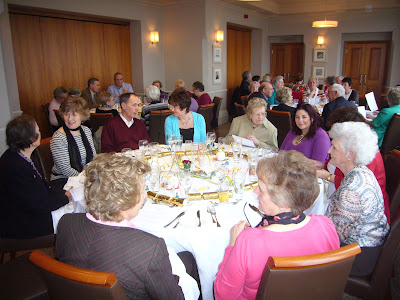 st christmas columba somerville festive cheer fellowship aubin enjoyed meal lots hotel where very