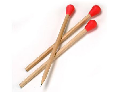 Oversized Matches Are Designer Pencils