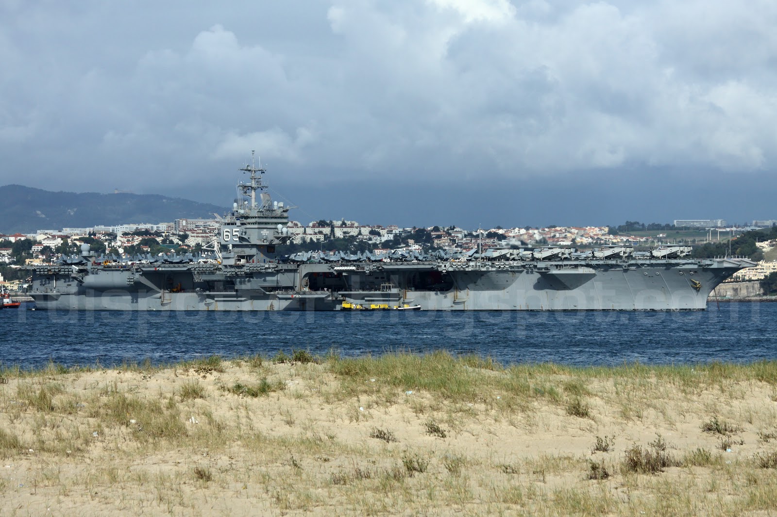 AVIAÇÃO PLANE SPOTTING PORTUGAL USS ENTERPRISE EM LISBOA 26 A 29