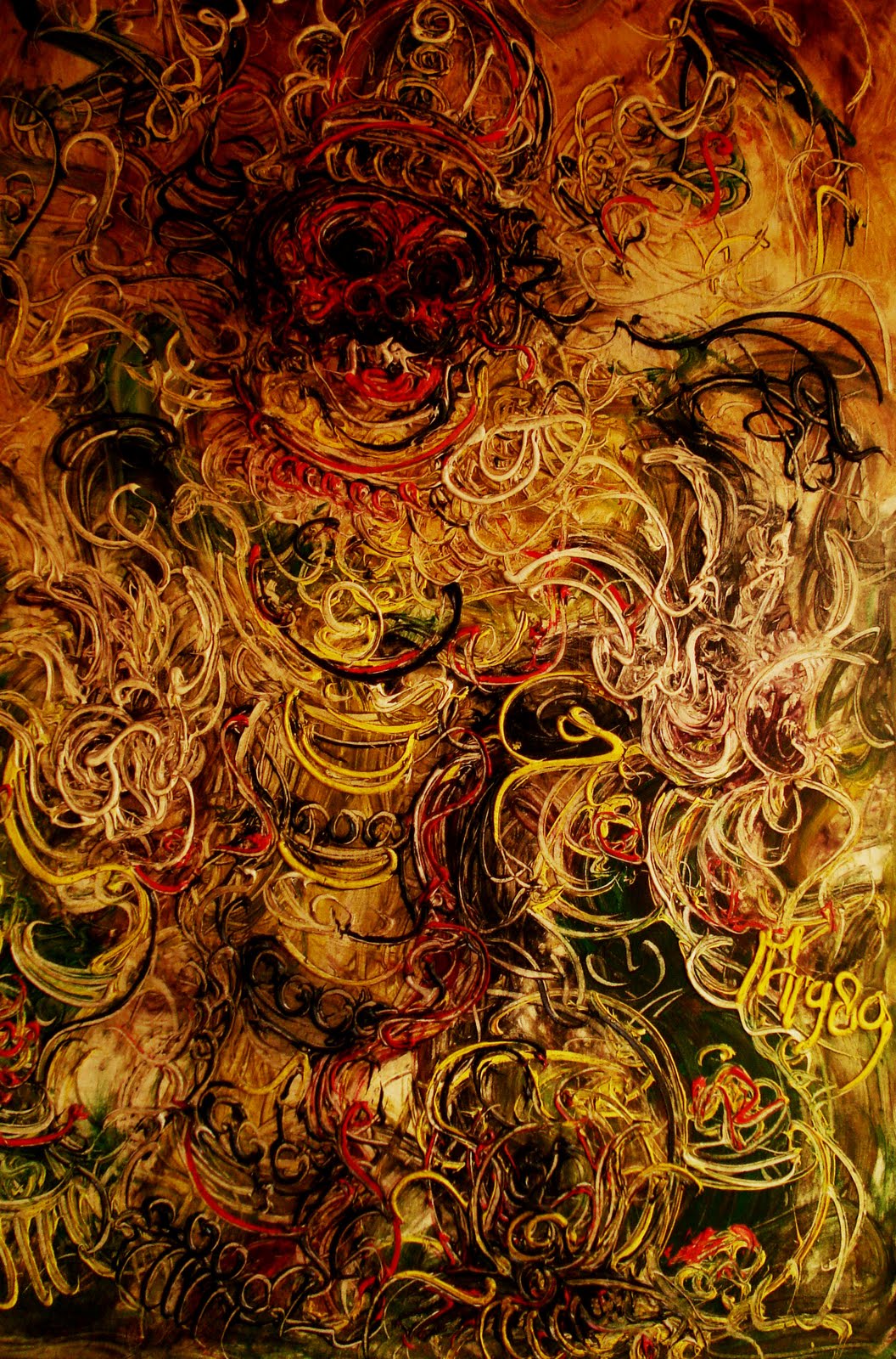 UniQue BatikBali Gallery Lukisan AFFANDI UniQue BatikBali Gallery Lukisan AFFANDI