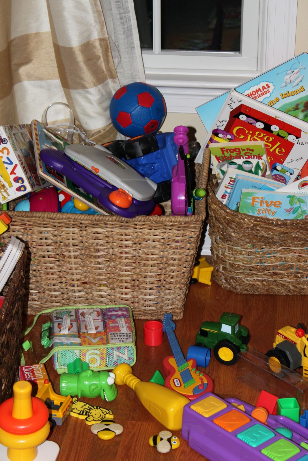 open toy boxes