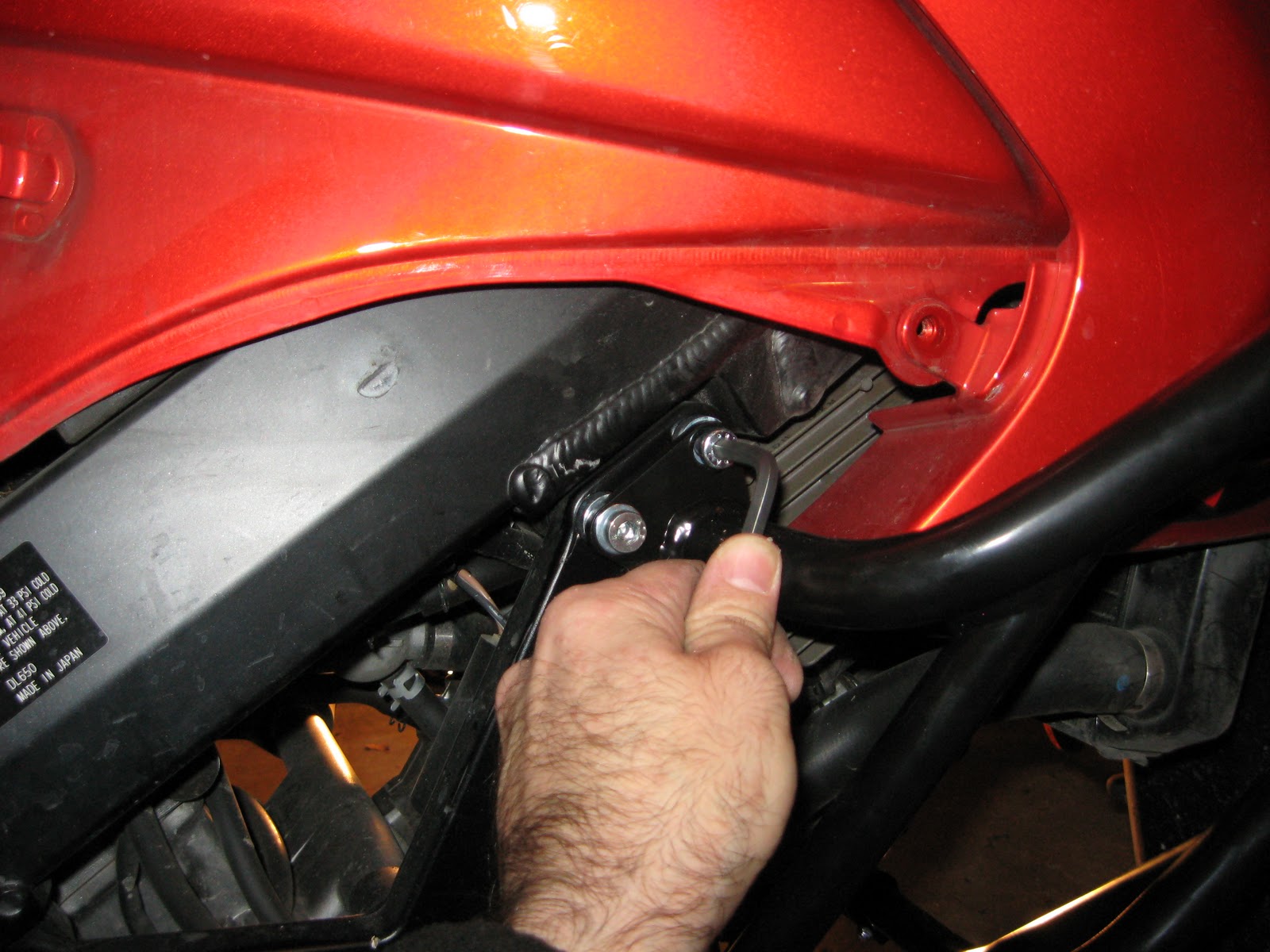 Motorcycling the Last Frontier SwMotech Crash Bar Installation