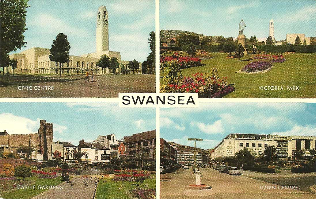 Postcard Diary Swansea Wales