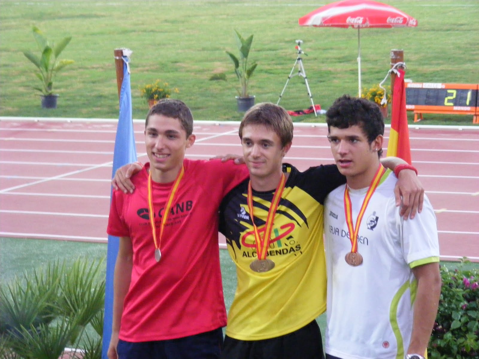 Contreras Digital Pablo Gonzalez Del Club Caja De Jaen Campeon De Espana Junior En Lanzamiento De Martillo