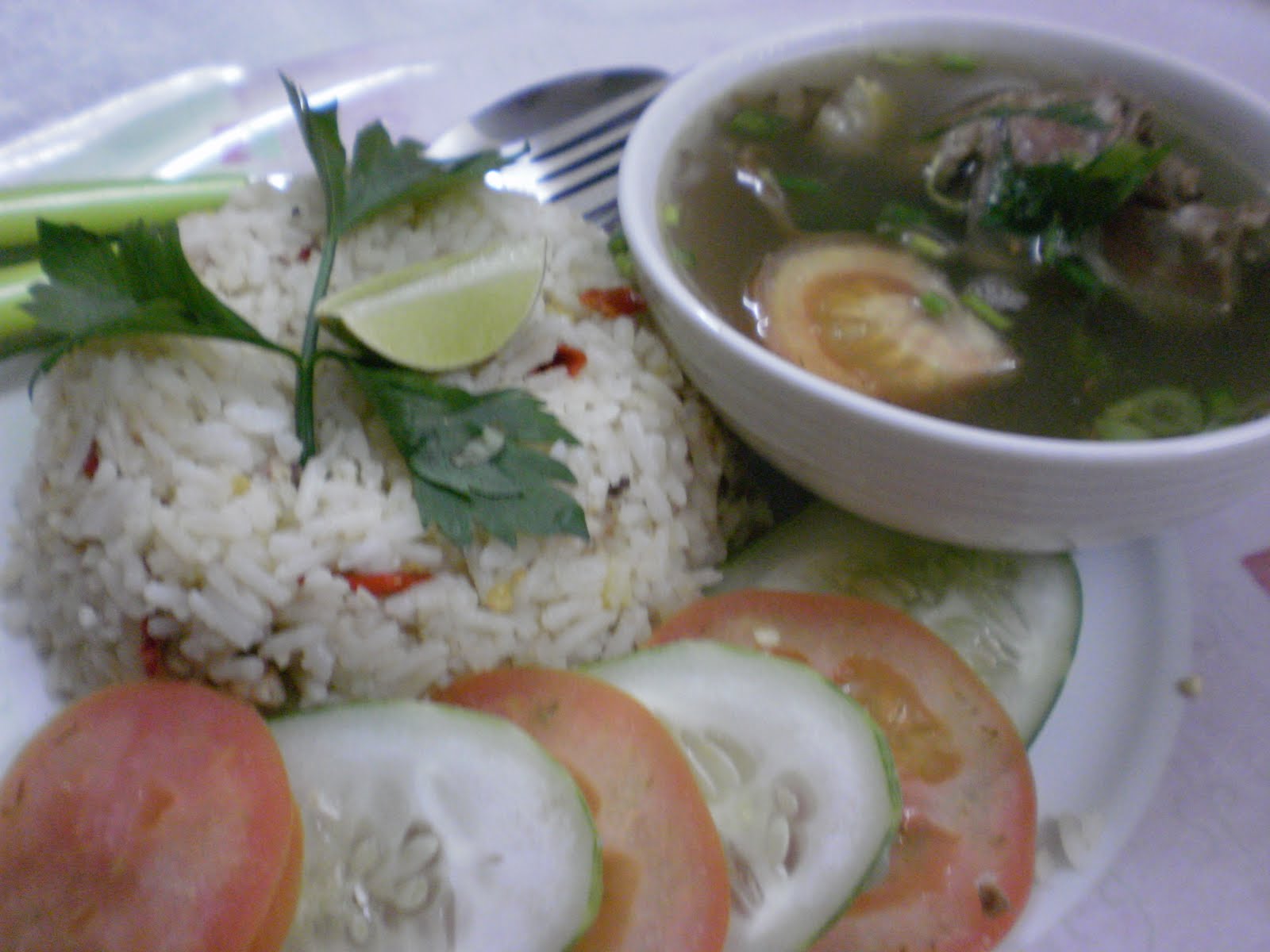 Resepi Nasi Goreng Kailan Ikan Masin