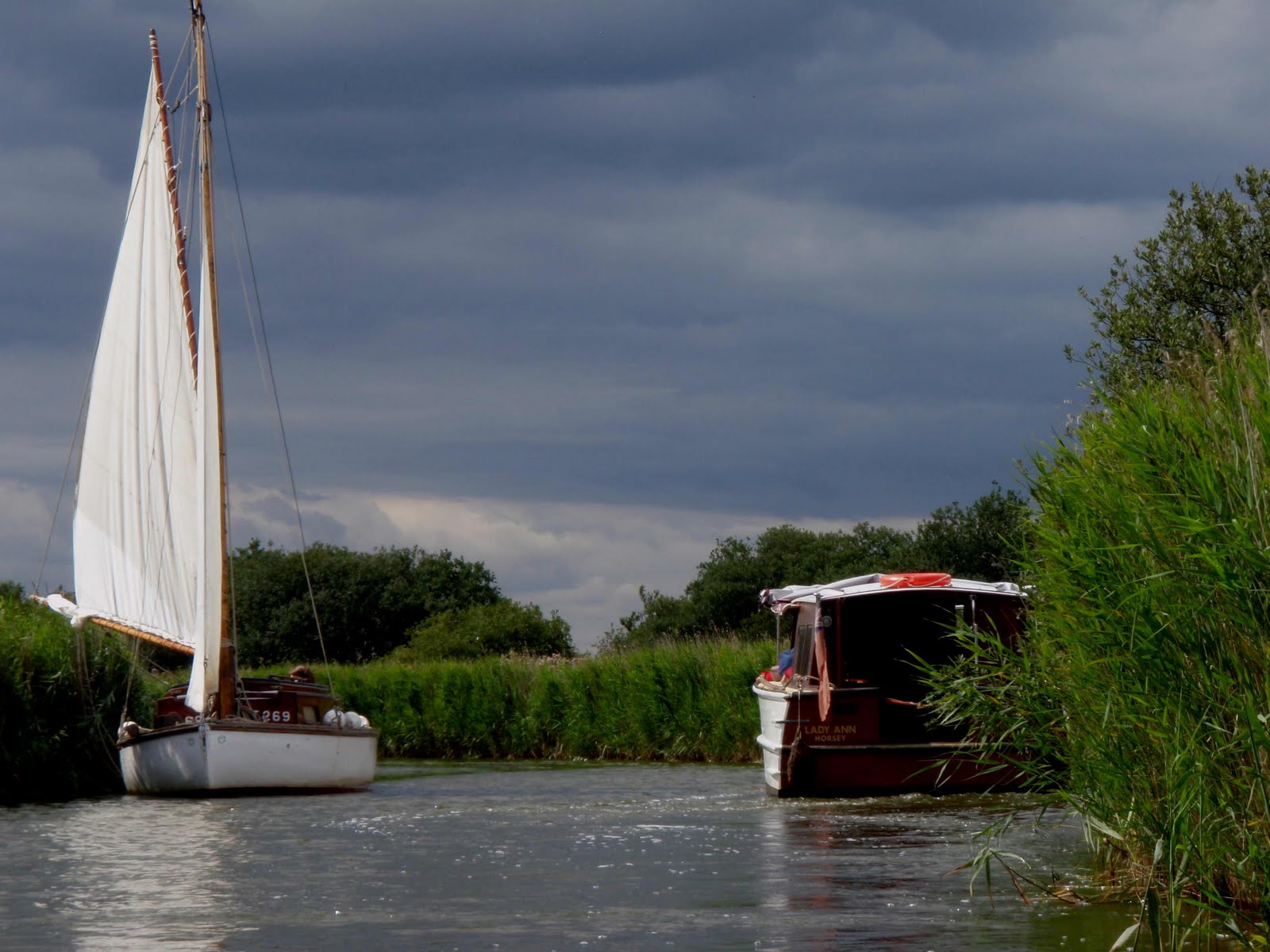 MAALIE Kayaking on the Norfolk Broads