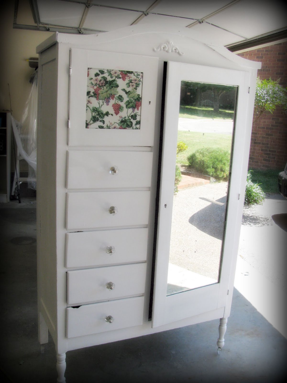 The Alligator Box Girly Girl Armoire Transformation