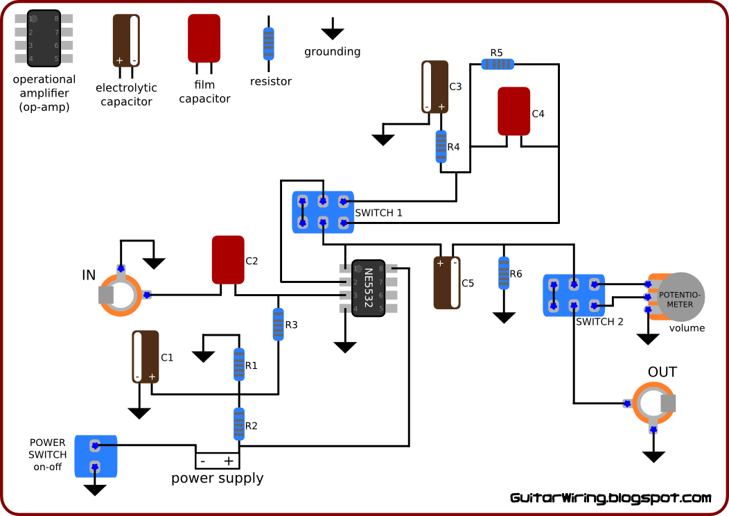 The Guitar Wiring Blog - diagrams and tips: Guitar Peamp: Buffer