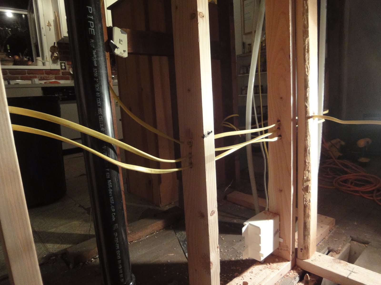 1900 Farmhouse: Electrical Rough-In