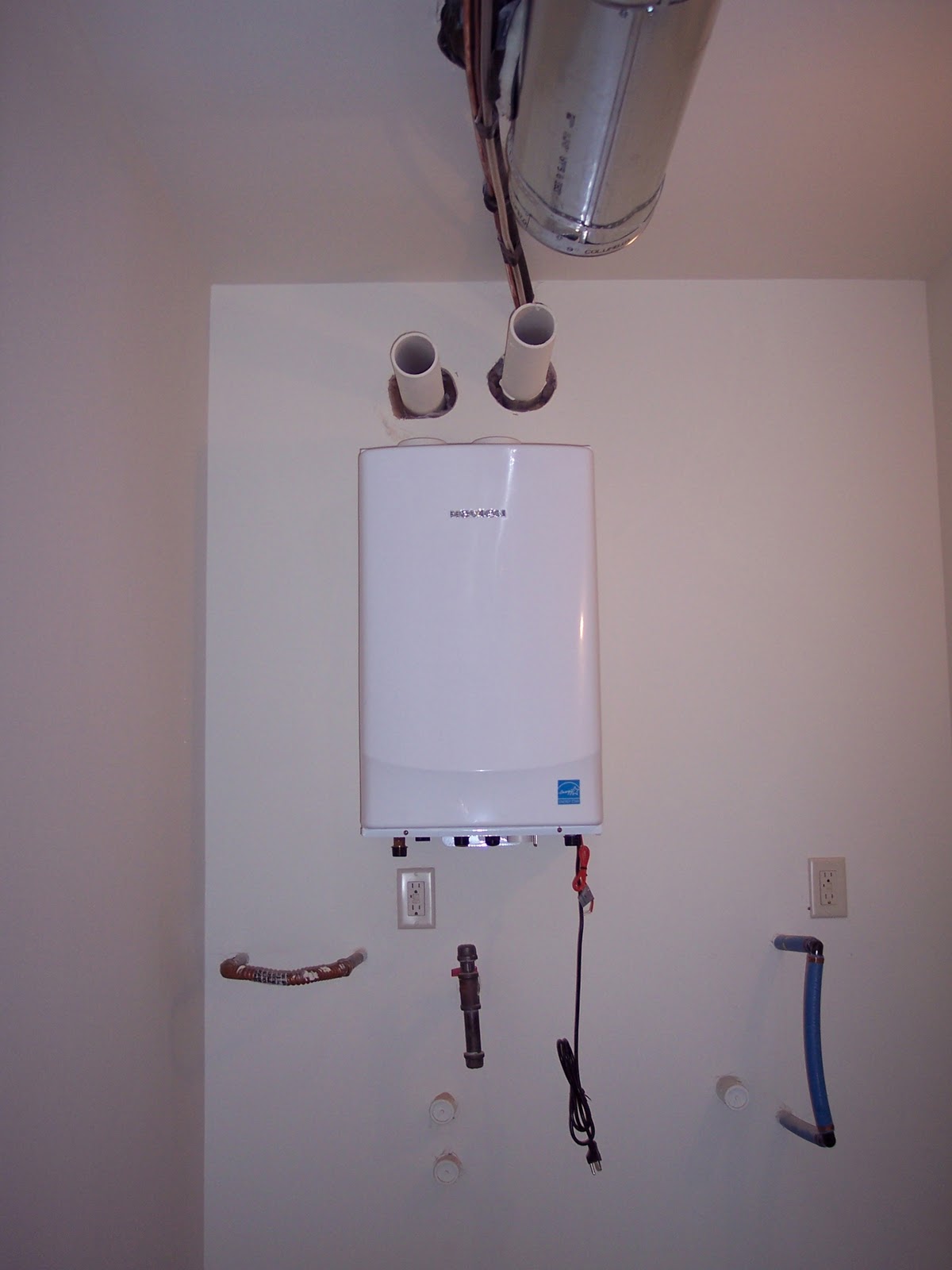 Building a Home The Navien Tankless Hot Water Heater