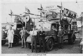 J&F Pools Carnival Float 1948