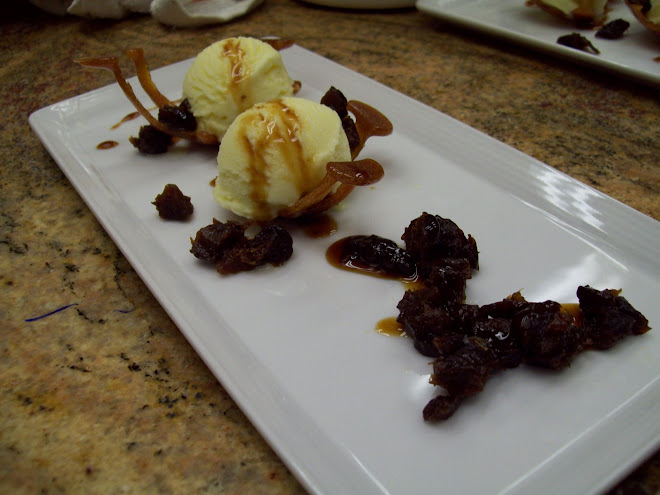 Macerated Figs with Haystack Chevre Ice Cream