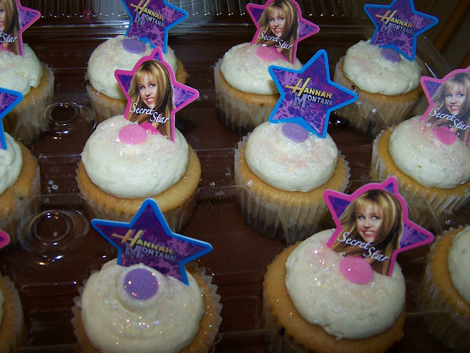 Hannah Montana Cupcakes
