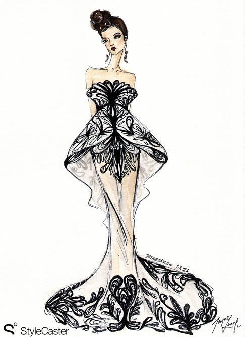 The Sweet Life: Adorable Sketches from Fashion Week!