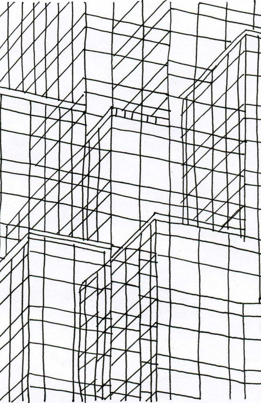 cmstextiledesign: Arcitectural fine line drawings