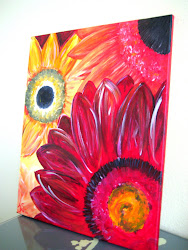 painting canvas twist paintings flowers easy diy simple flower class paint wine fun spring step amazing painted drawing pink acrylic