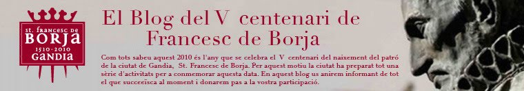 El Blog del Vé centenari de San Francesc de Borja