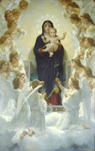 William-Adolphe Bougereau, The Virgin With Angels, 1900