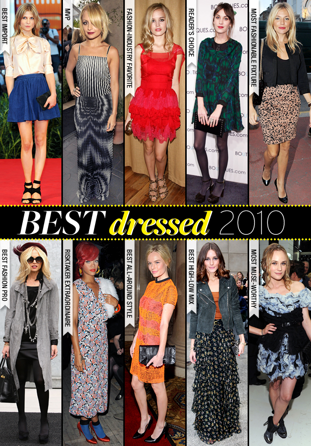 BeauBazar Best dressed in 2010