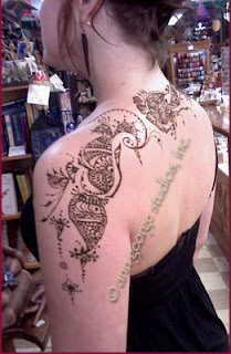henna pattern, henna tattoo design