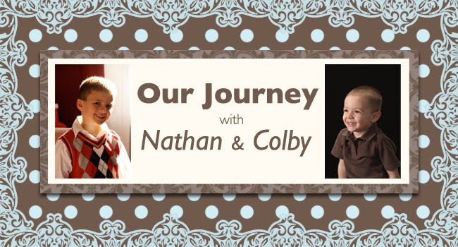 Our journey with Nathan and Colby