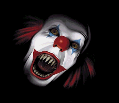 scary evil clown wallpaper