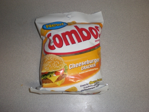 The Crooks in the Lot: Product Review: Combos Cheeseburger Cracker