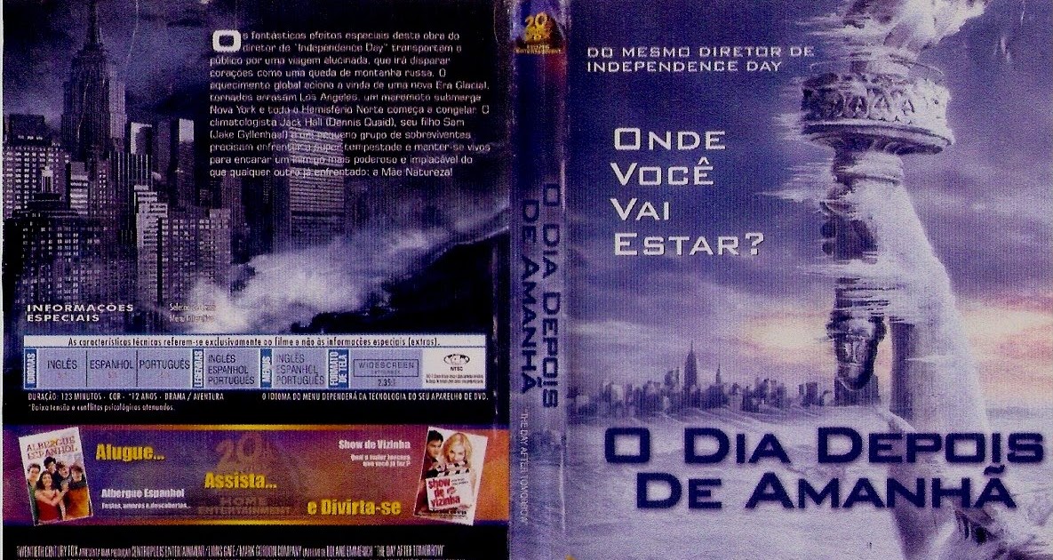 CapasPb O Site de Capas da Paraiba FREE O Dia Depois de Amanhã