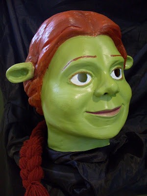 Máscaras de Látex: Shrek Y Fiona Mask