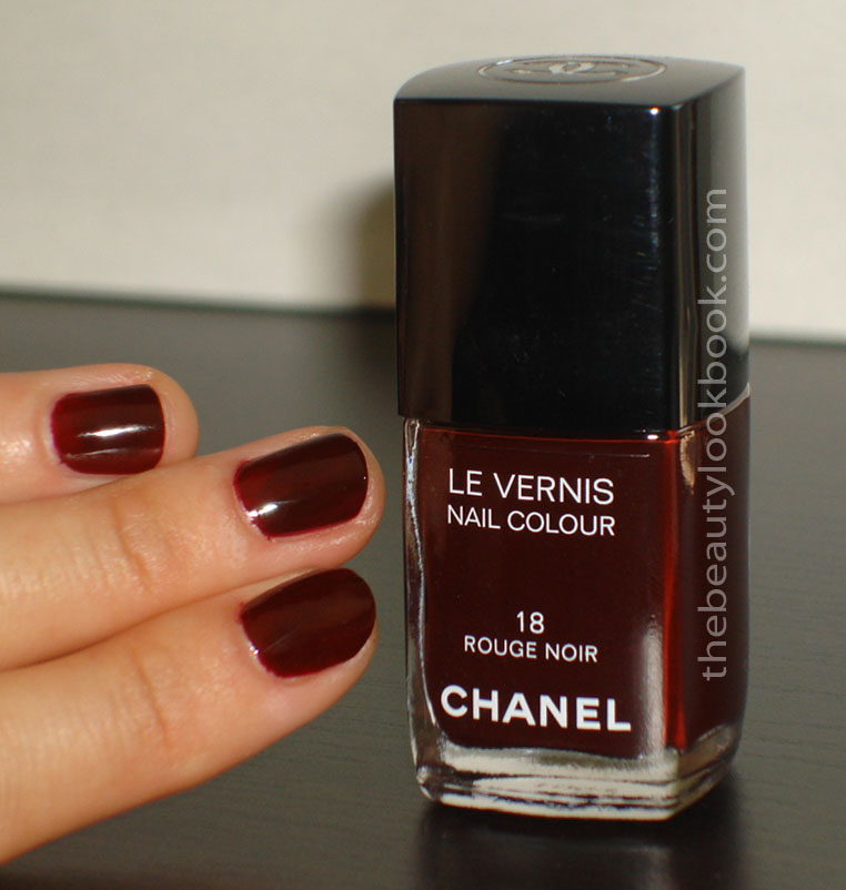 Nails of the Day: Chanel Rouge Noir 18 - The Beauty Look Book