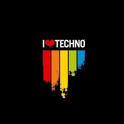 I love Techno download free wallpapers for Apple iPad